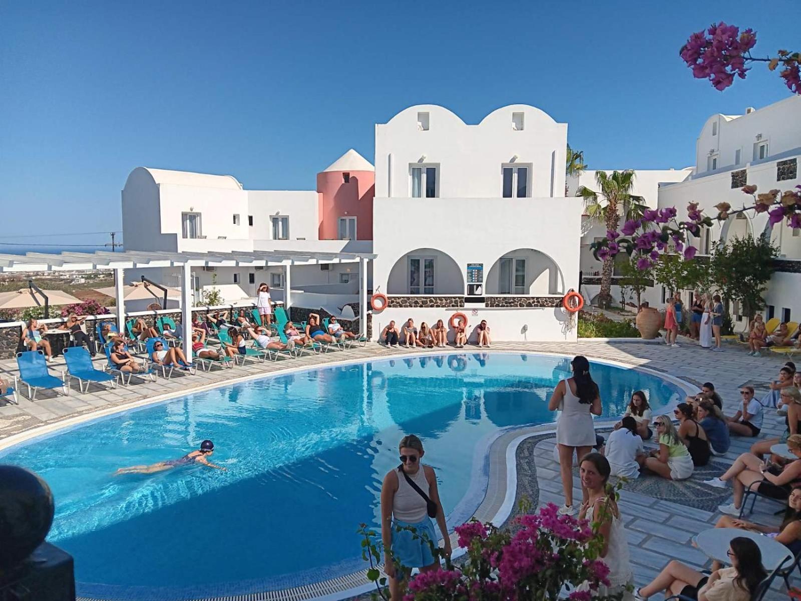 Hotel New Haroula Fira  Exteriér fotografie