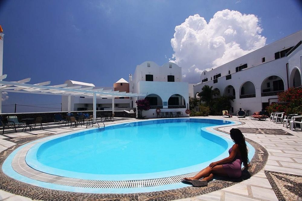 Hotel New Haroula Fira  Exteriér fotografie