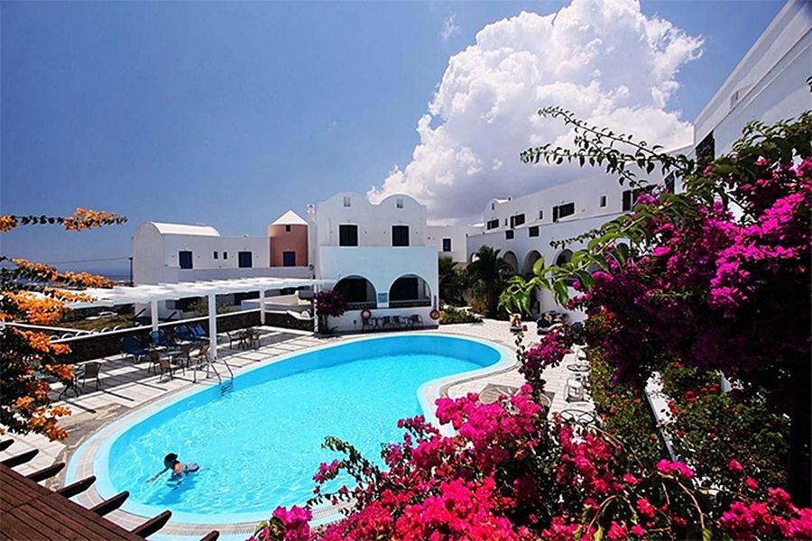 Hotel New Haroula Fira  Exteriér fotografie